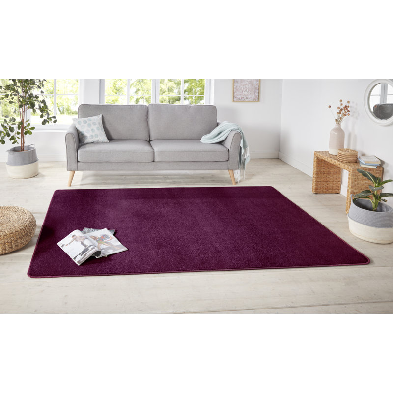 Nasty Tufted Blackberry Violet Rug, Rectangle 200 x 300cm