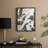 Ink Wash Gesture II Framed Print - Solid Wood