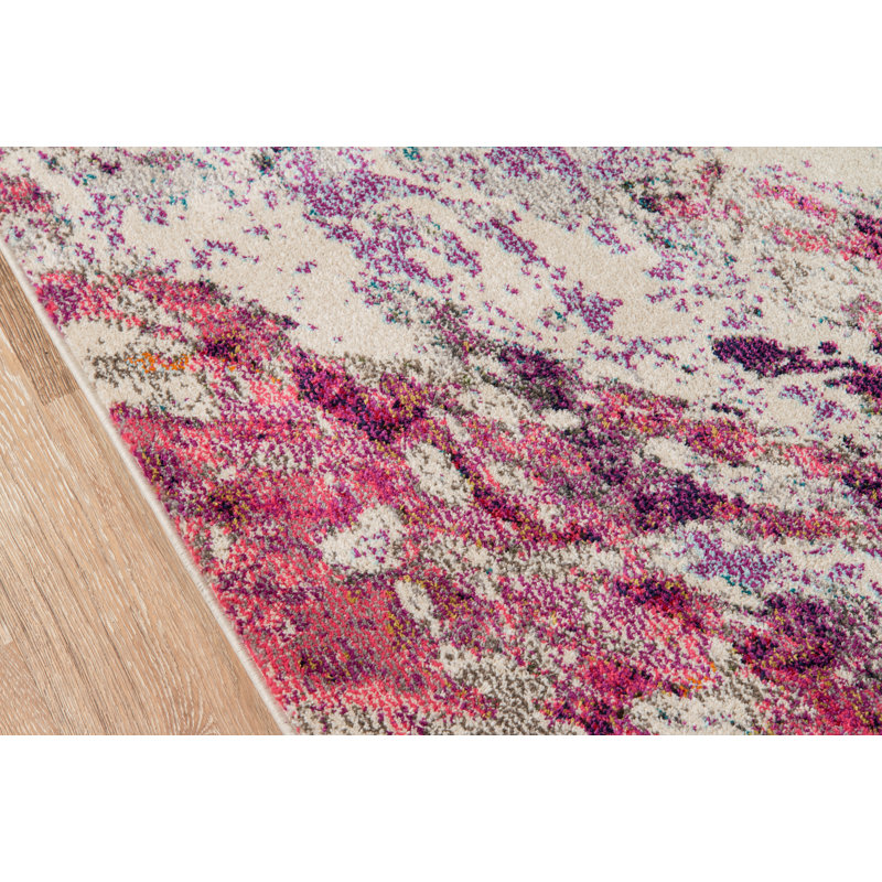 Tapis abstrait Portia, Rectangulaire 9 pi 3 po x 12 pi 6 po