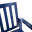 Banc en bois bleu marine pour une utilisation intérieure et extérieure attrayante-872352860