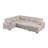 Multi - Functional L - Shaped Corner Sofa With Storage & Convertible Bed Features-429838664