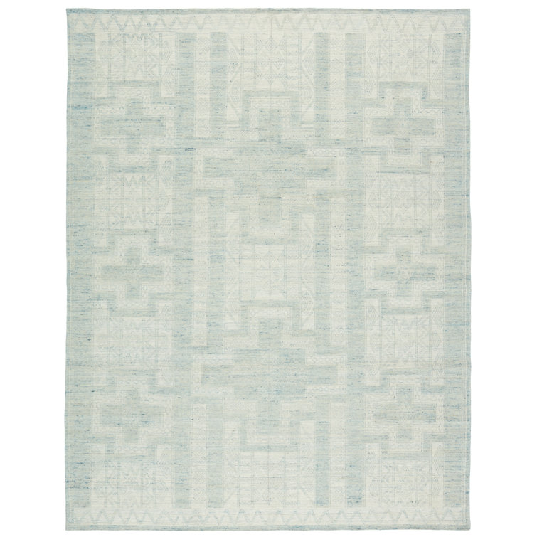 Wool Geometric Area Rug