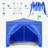 10'x10' Outdoor Camping Gazebo With 4 Removable Sidewalls - Upf 50+ Canopy For Beach, Parties, Wedding 210d Fabric, Easy Setup Portable Tent Ez Pop Up Events, Shielding, Stable-1551195151