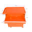 Boîte à outils en métal avec 5 tiroirs et trous de réglage - Orange 22,28 po Dessus profond profond détachable-900512738