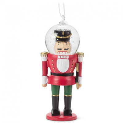 Nutcracker Snow Globe Ornament