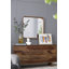Miroir carré 32 "x 32" avec cadre en bois