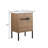  Alean 24'' Single Freestanding/Floating Bathroom Vanity with Ceramic Sink