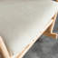 Chaise berçante en bois massif