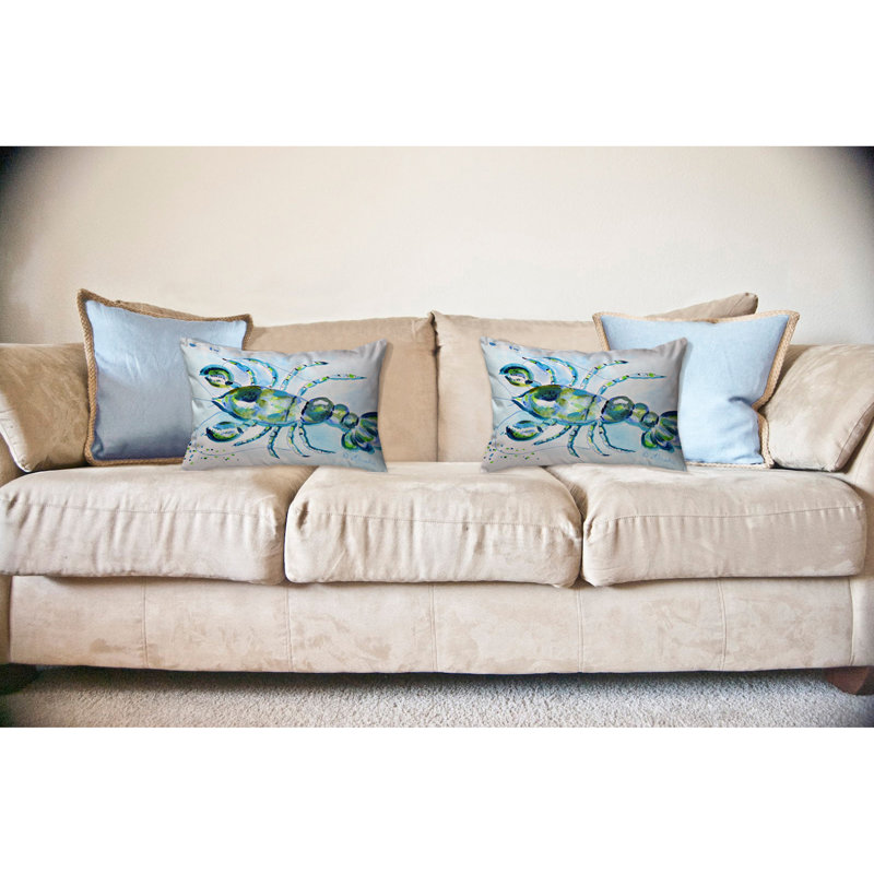 Outdoor Reversible Throw Pillow