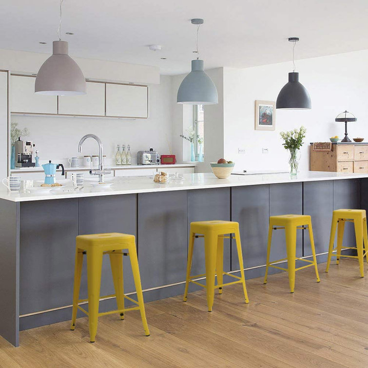 Lehman Counter Stool with Metal Frame