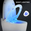 Toilette allongée une pièce Cosvalve 1,28 GPF (économe en eau) (siège inclus)