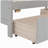 Doubler bed with two storage drawers-918488069