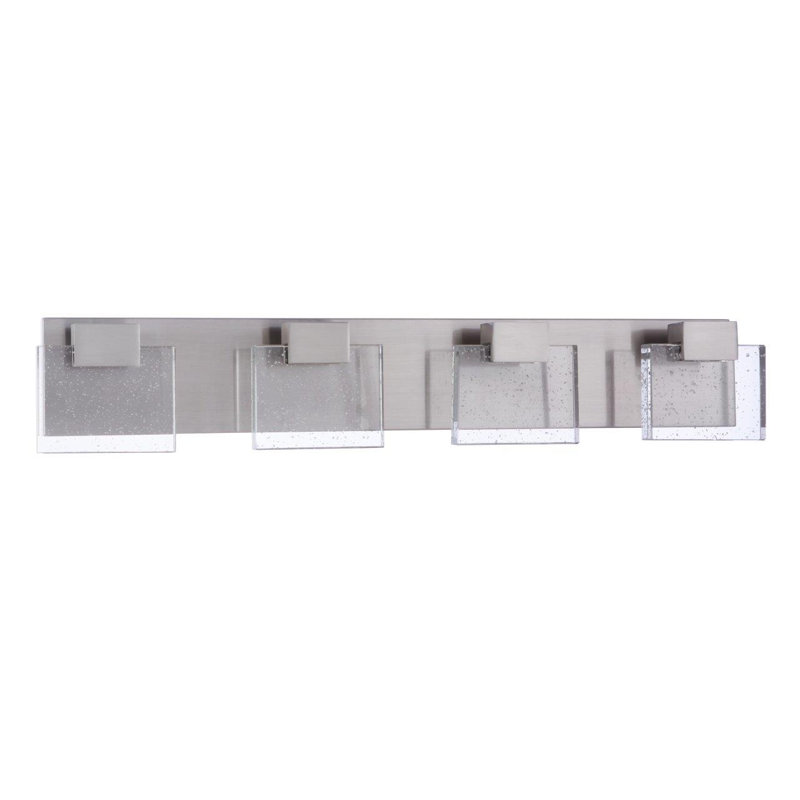 Taslin 4 - Light LED Vanity Light, Brushed Nickel
