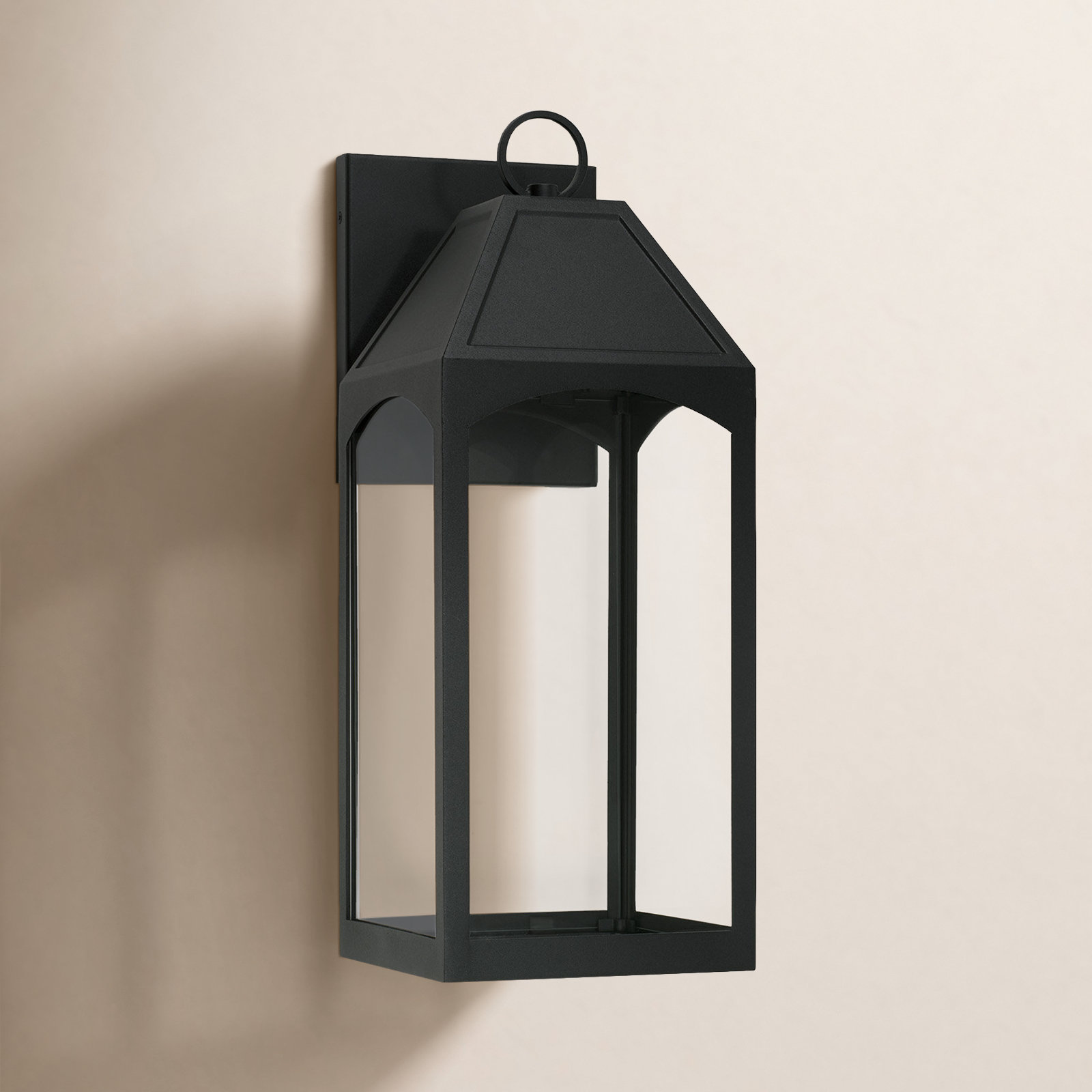 Adamsville Single Light Outdoor Wall Light, 20.5" H x 7.75" W x 9.75" D