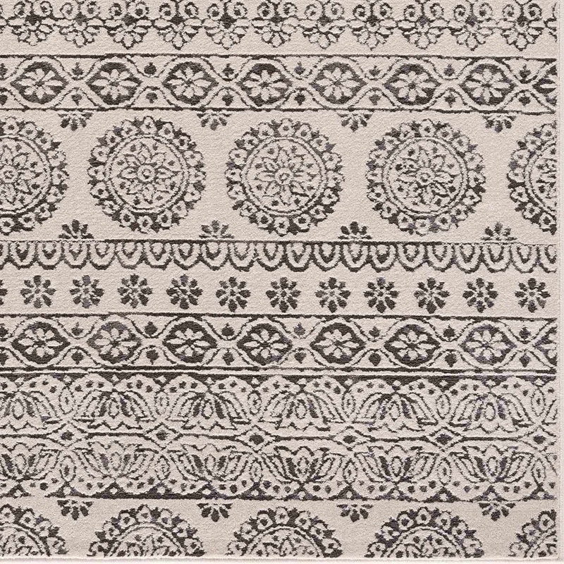 Batty Floral Indoor Rug, Rectangle 7'10" x 10'2"