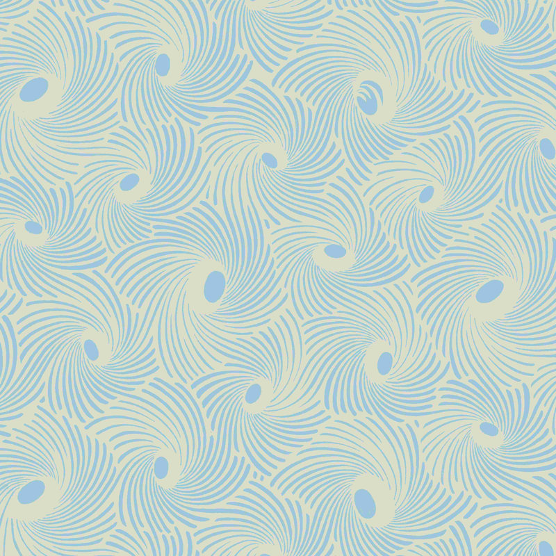 Spiral Motif IV, H 12 po x l 12 po