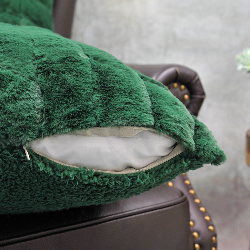 Super Mink Square Pillow Cover, Eden