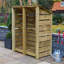 Tangier 150cm W x 74.5cm D Solid Wood Log Store-36319151