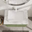 Meuble-lavabo autoportant de 30 po avec 2 portes, lavabo en céramique blanc et comptoir blanc Carrara-1633232629