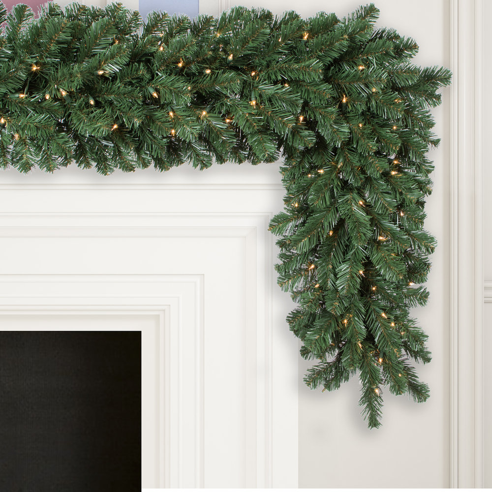 Oregon Fir 108'' in. Faux Fir Garland