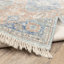 Tapis oriental bleu / rouge fait à la main Hadden-1205005324