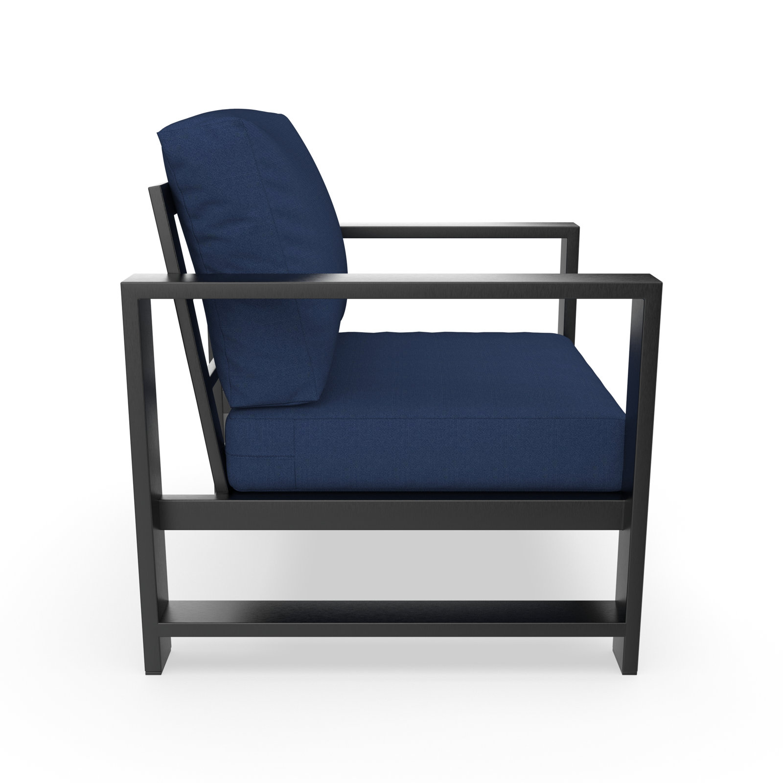 Dulcie Sunbrella® Patio Lounge Chair, Sunbrella® Canvas Navy