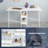 58 x 36 Height Adjustable Foldable Craft Table with Wheels