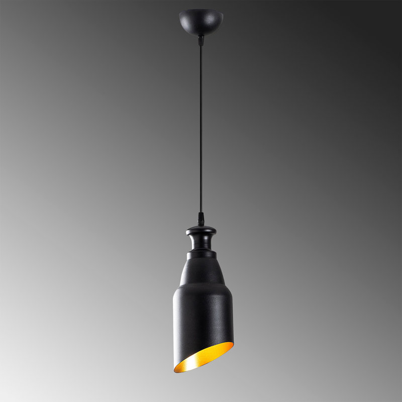 Luminaire suspendu cylindrique 1 lumière