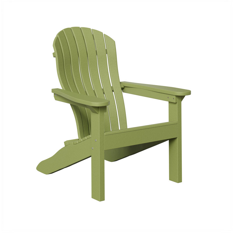Berlin Gardens Contour Adirondack Chair, Kiwi Green