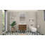 Ensemble de meuble-lavabo simple mural Ninel 30-434162430