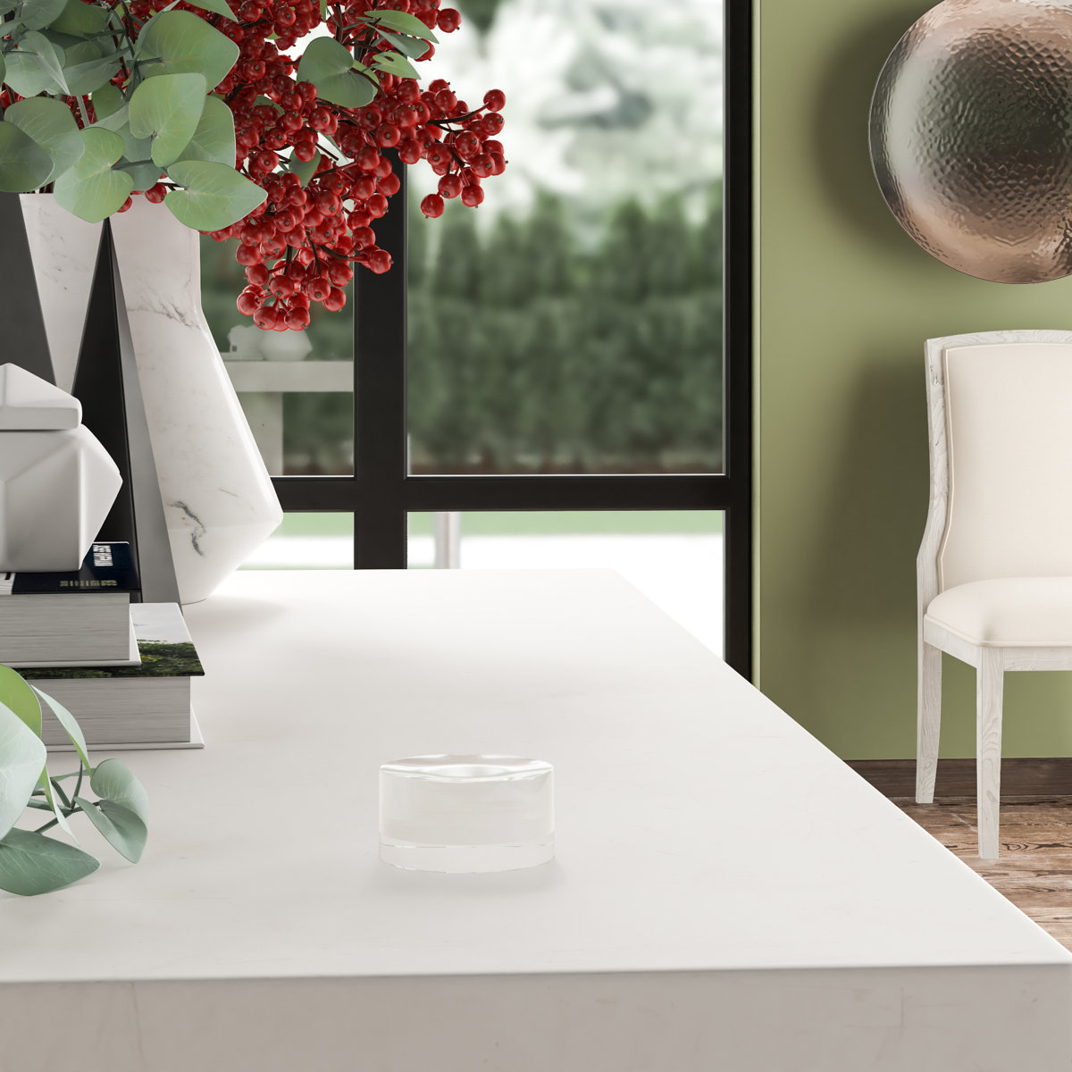 Global Views Decorative Crystal Column Riser Votive & Reviews | Perigold