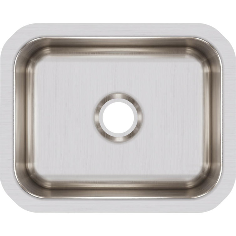 Lustertone 14.5" L x 11.75" W Undermount Bar Kitchen Sink