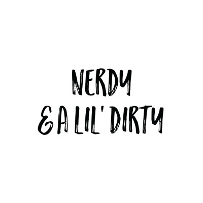 Nerdy Dirt - Wrapped Canvas Print