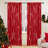 Cirila Back Tab Rod Pocket Silver Wave Curtain Panels-75185743-75185733
