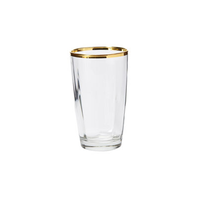 Optical Handmade Highball Glass