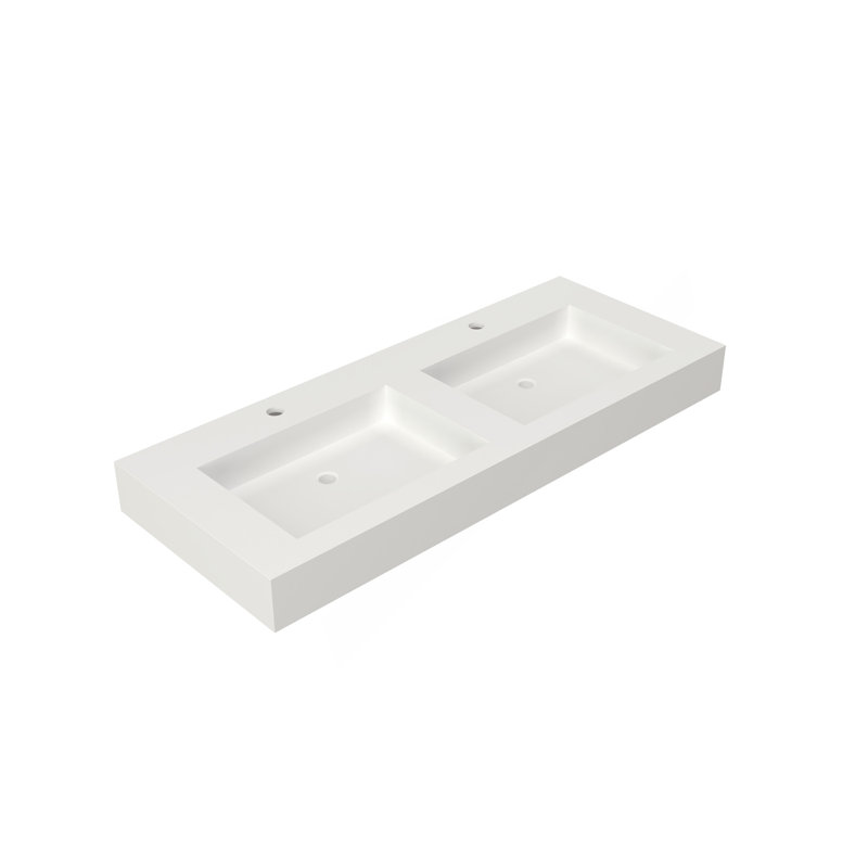 Stone Resin Solid Surface Bathroom Vanity Basin Sink