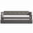 Upholstered Daybed with Trundle, Wood Slat Support,Upholstered Frame Sofa Bed-1341186808