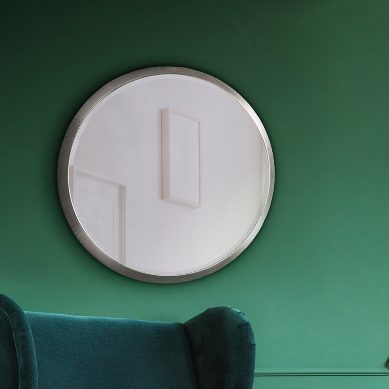 Broxton Flat Mirror, 54cm H x 54cm W