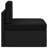  Corner Sofa Black PE Rattan Standard Modular Corner Sofa