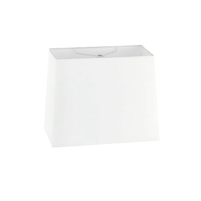 9.5 cm H Trapezoid Lamp Shade ( Spider ) in White