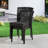Stackable Outdoor Dining Chairs Set Of 2 With UV-Resistant PE Rattan And Heavy-Duty Steel Frame For Patio, Garden, Or Balcony Use.