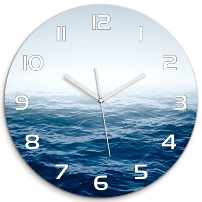 Josephine-Janet Glass Wall Clock
