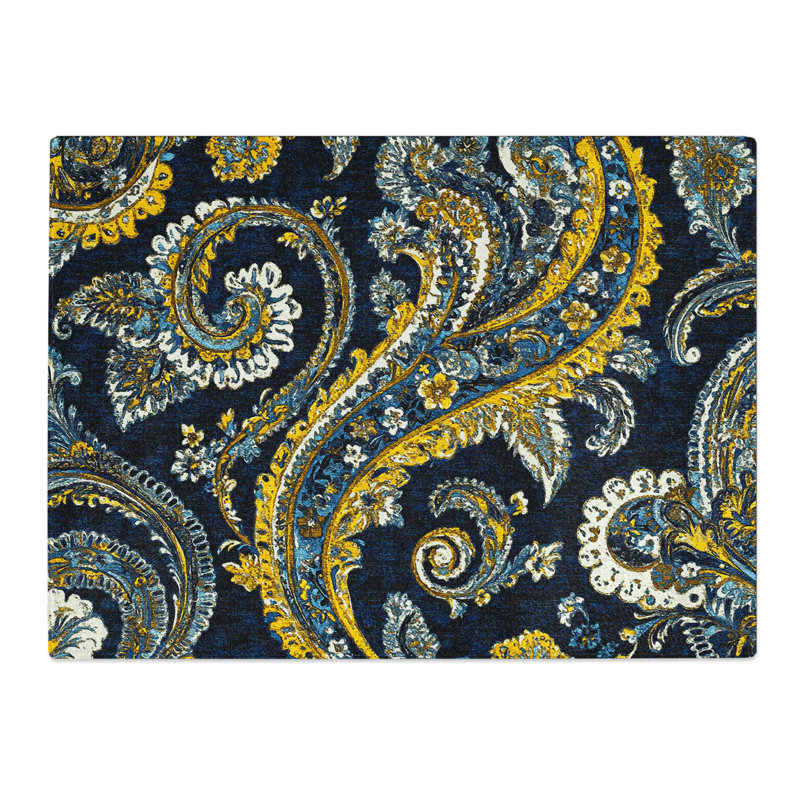 Paisley Pattern Vol.2  Glass Chopping Board
