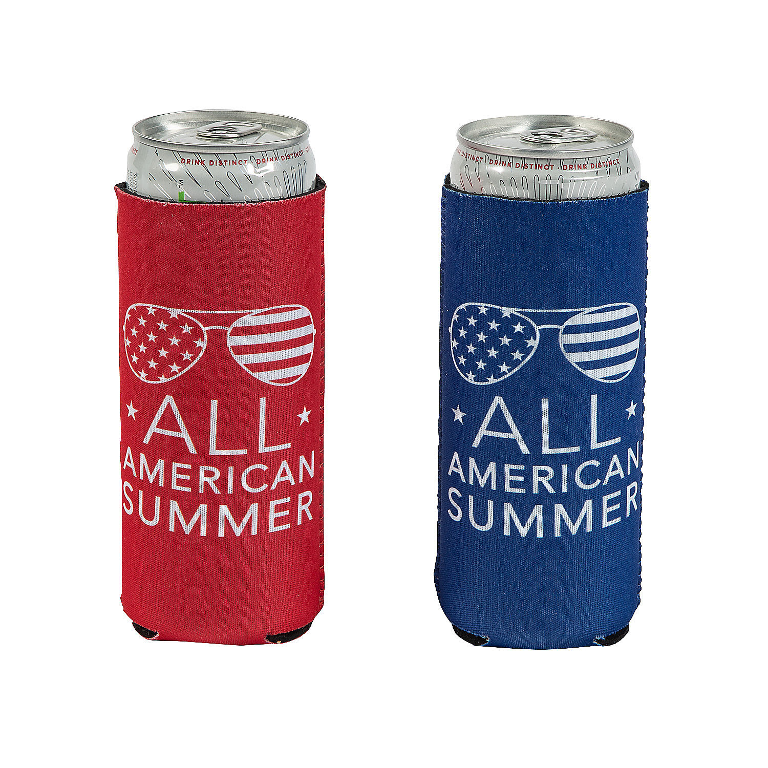 12oz. Can Cooler Patriotic (12 Pack)