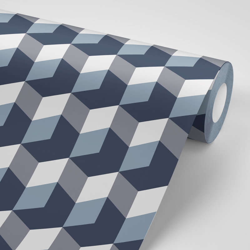 Stacks 10' L x 25" W Peel and Stick Wallpaper Panel