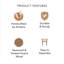 Table de bout en bois Entwine