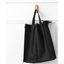 Panier à linge 110l en tissu 2 avec couvercle, cartes de tri pour les vêtements, panier de rangement et cartes, noir, vêtements