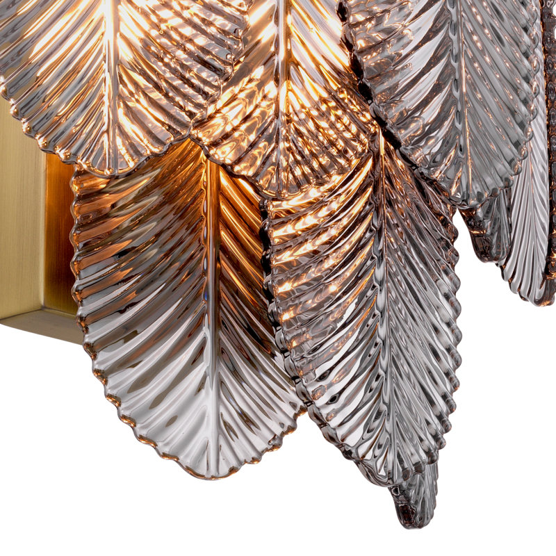 Verbier Iron Flush Mounted Sconce