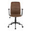 Chaise de bureau en similicuir espresso-939926688