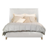 Grace/Griffin Leather Solid Wood Bed